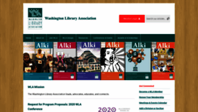 What Wla.org website looked like in 2020 (4 years ago)
