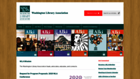 What Wla.org website looked like in 2020 (5 years ago)