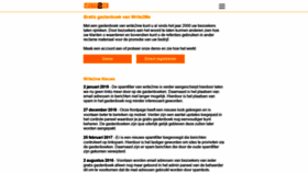 What Write2me.nl website looked like in 2020 (4 years ago)