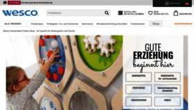 What Wesco-eshop.de website looked like in 2020 (4 years ago)