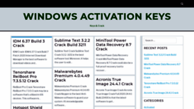 What Windowsactivationkeys.com website looked like in 2020 (4 years ago)