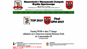 What Warsbrydz.pl website looked like in 2020 (4 years ago)