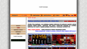 What Wyswietlacz.pl website looked like in 2020 (4 years ago)