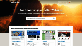 What Webwiki.ch website looked like in 2020 (4 years ago)