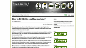 What Warcoblog.com website looked like in 2020 (4 years ago)