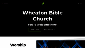 What Wheatonbible.org website looked like in 2020 (4 years ago)