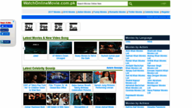 What Watchonlinemovie.com.pk website looked like in 2020 (6 years ago)