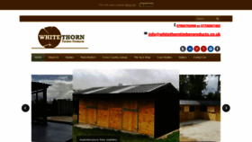 What Whitethorntimberproducts.co.uk website looked like in 2020 (4 years ago)
