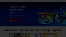 What Wippexpress.es website looked like in 2020 (4 years ago)