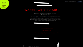 What Wackywildtvads.com website looked like in 2020 (4 years ago)