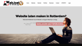 What Webjoel.nl website looked like in 2020 (4 years ago)