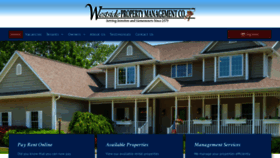 What Wspmanagement.com website looked like in 2020 (4 years ago)