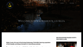 What Walkercountyga.gov website looked like in 2020 (4 years ago)