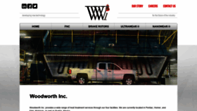 What Woodworthheattreating.com website looked like in 2020 (4 years ago)