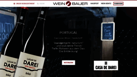 What Wein-bauer.de website looked like in 2020 (4 years ago)