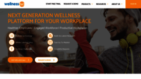 What Wellness360.co website looked like in 2020 (4 years ago)