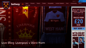 What Whufc.com website looked like in 2020 (4 years ago)
