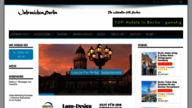 What Wahrzeichen.berlin website looked like in 2020 (4 years ago)