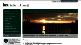 What Walkerdunnett.co.uk website looked like in 2020 (4 years ago)