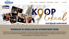 What Winkelcentrumoudrijswijk.nl website looked like in 2020 (4 years ago)