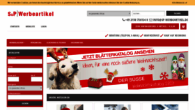 What Werbeartikelexpress.com website looked like in 2020 (4 years ago)