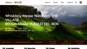 What Whiskey-messe.de website looked like in 2020 (4 years ago)