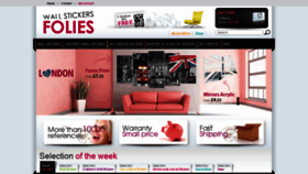 What Wallstickers-folies.co.uk website looked like in 2020 (4 years ago)