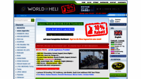 What World-of-heli.de website looked like in 2020 (4 years ago)