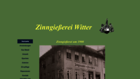 What Witterzinn.de website looked like in 2020 (4 years ago)