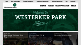 What Westernerpark.ca website looked like in 2020 (4 years ago)