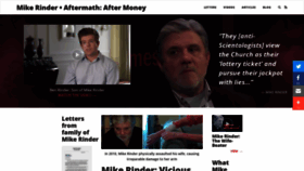 What Whoismichaelrinder.com website looked like in 2020 (4 years ago)