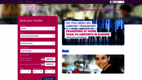 What Wizztransfer.com website looked like in 2020 (4 years ago)