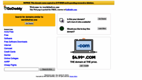 What World4ufree.one website looked like in 2020 (4 years ago)