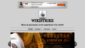 What Wikistrike.com website looked like in 2020 (4 years ago)