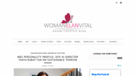 What Woman-elanvital.com website looked like in 2020 (4 years ago)