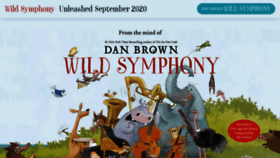 What Wildsymphony.com website looked like in 2020 (4 years ago)