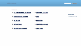 What Winters-texas.us website looked like in 2020 (4 years ago)
