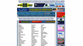 What Wholesaledir.com website looked like in 2020 (4 years ago)