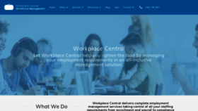 What Workplacecentral.com.au website looked like in 2020 (4 years ago)