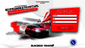 What Wyprzedaztoyoty.pl website looked like in 2020 (4 years ago)