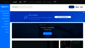 What Wqxr.org website looked like in 2020 (4 years ago)