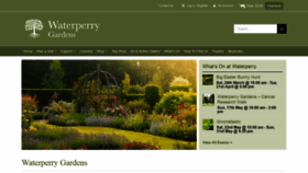 What Waterperrygardens.co.uk website looked like in 2020 (4 years ago)
