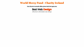 What Worldmercyfund.ie website looked like in 2020 (4 years ago)
