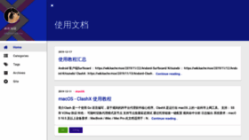 What Wiki.kache.moe website looked like in 2020 (4 years ago)