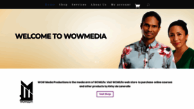 What Wowmediaproductions.com website looked like in 2020 (4 years ago)