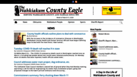 What Waheagle.com website looked like in 2020 (4 years ago)