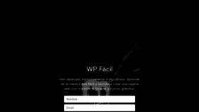 What Wpfacil.com website looked like in 2020 (4 years ago)
