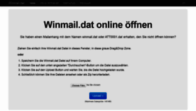 What Winmaildat.de website looked like in 2020 (4 years ago)
