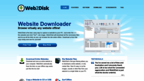 What Web2disk.com website looked like in 2020 (4 years ago)
