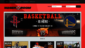What Wagerroom.com website looked like in 2020 (4 years ago)